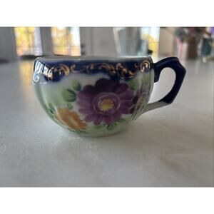 Nippon Hand Painted Tea Cup Vintage Antique